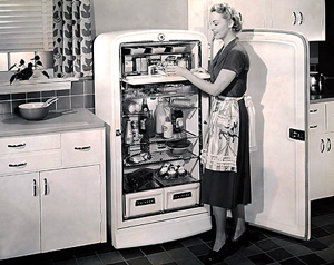 первый холодильник
